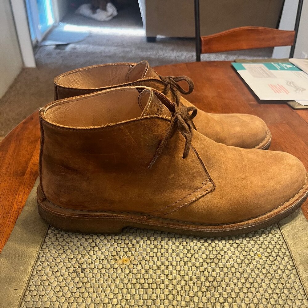 Astorflex Greenflex Chukka Boots Men’s Size 10 Tan Leather